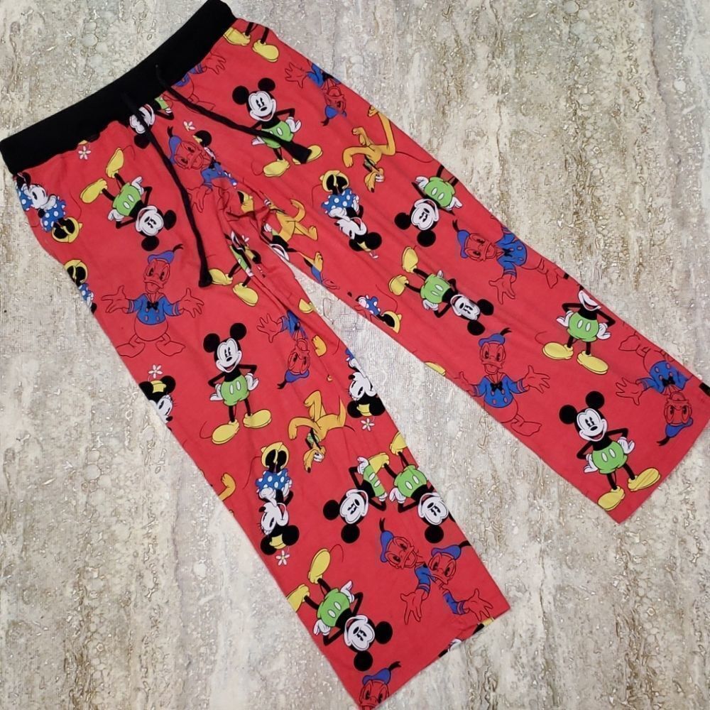DISNEY WOMENS MICKEY / MINNIE PJ PANTS M